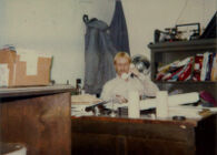 Jack at his desk in 1970